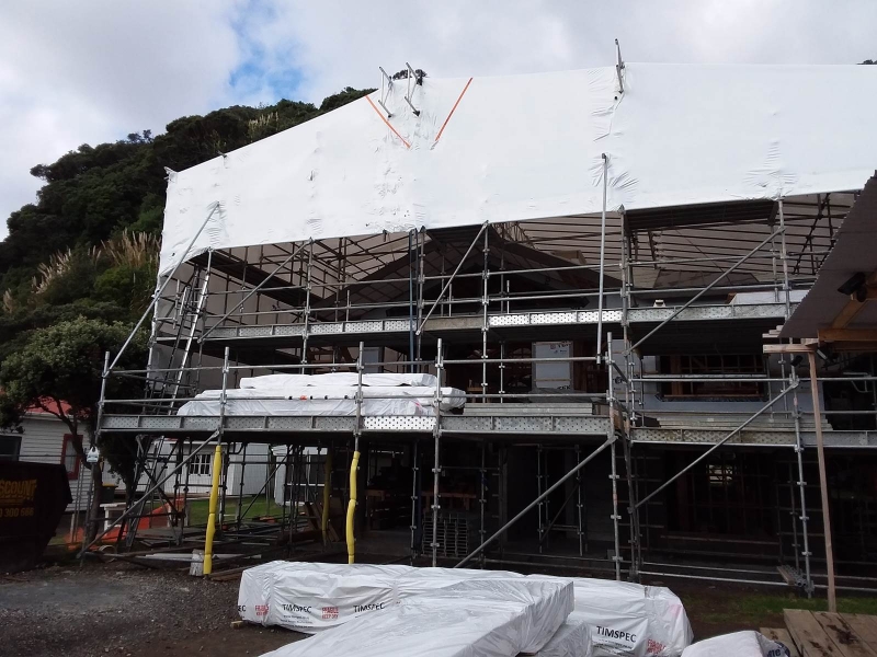 Residential Scaffolding Hamilton Waikato. Summit Scaffolding Waikato